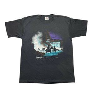 Vintage 90’s Niagara Falls Canada Tee Native People 1993 Size XL Single Stitched